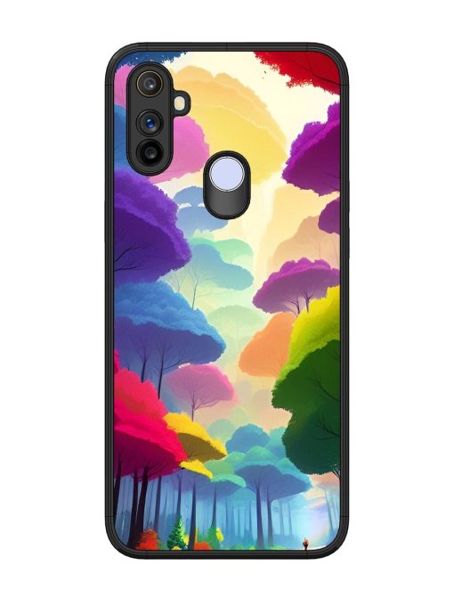 Rainbow Road Glossy Soft Edge Case for Realme Narzo 10A