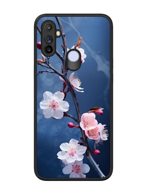 Delicate Blossoms Glossy Soft Edge Case for Realme Narzo 10A