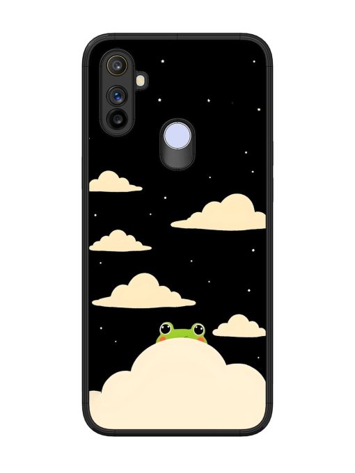 Froggy Night Sky Glossy Soft Edge Case for Realme Narzo 10A