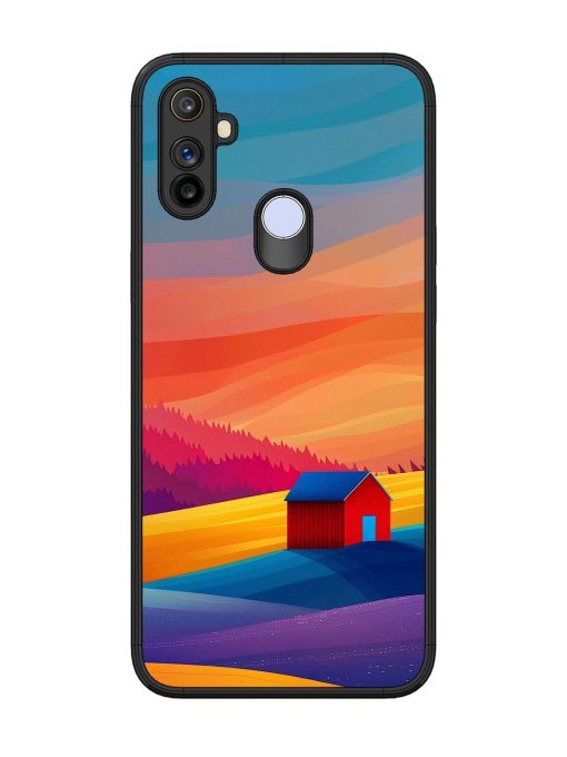 Sunset Solitude Glossy Soft Edge Case for Realme Narzo 10A