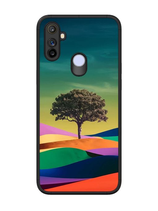 Rainbow'S Lone Sentinel Glossy Soft Edge Case for Realme Narzo 10A