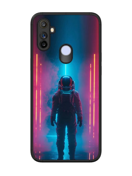 Neon Astronaut Glossy Soft Edge Case for Realme Narzo 10A