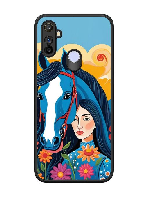 Equine Enchantment Glossy Soft Edge Case for Realme Narzo 10A