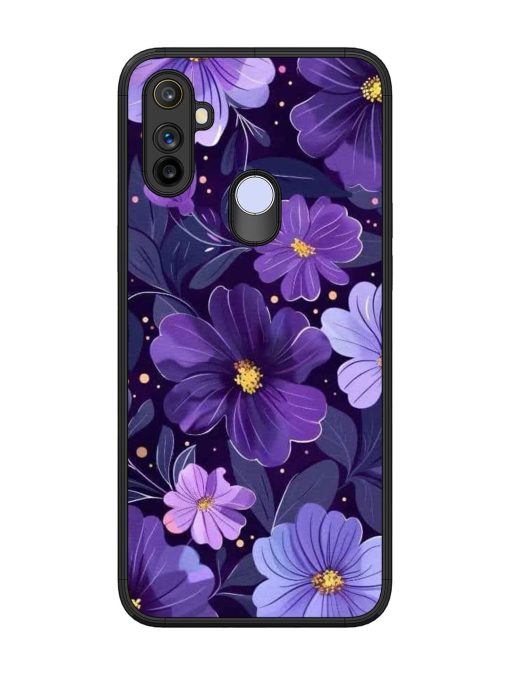 Purple Paradise Glossy Soft Edge Case for Realme Narzo 10A