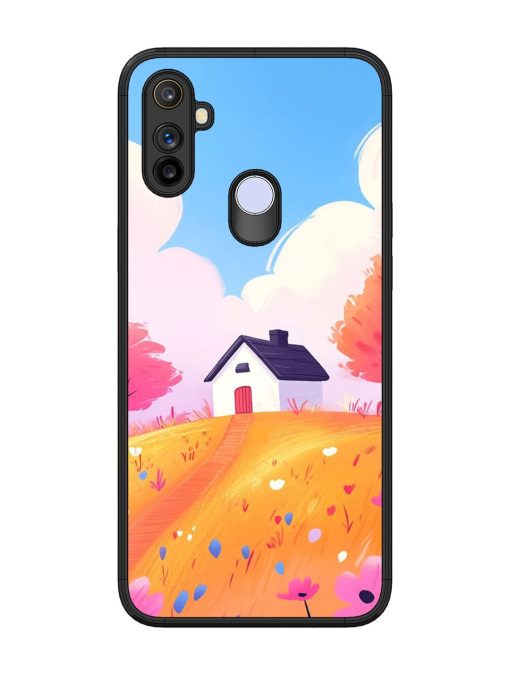 Hilltop Haven Glossy Soft Edge Case for Realme Narzo 10A