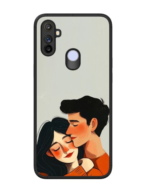 Craft Couples Glossy Soft Edge Case for Realme Narzo 10A