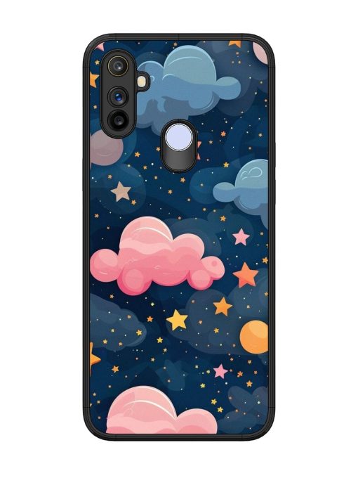 Twinkling Dreams Glossy Soft Edge Case for Realme Narzo 10A