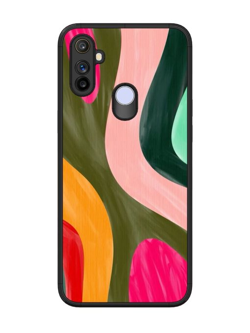 Wavy Wonderland Glossy Soft Edge Case for Realme Narzo 10A