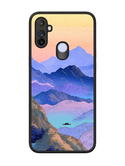 Mountain Mist Glossy Soft Edge Case for Realme Narzo 10A