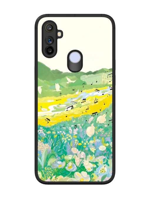 Melody In Bloom Glossy Soft Edge Case for Realme Narzo 10A