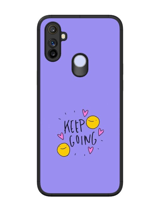 Smiling Through It All Glossy Soft Edge Case for Realme Narzo 10A