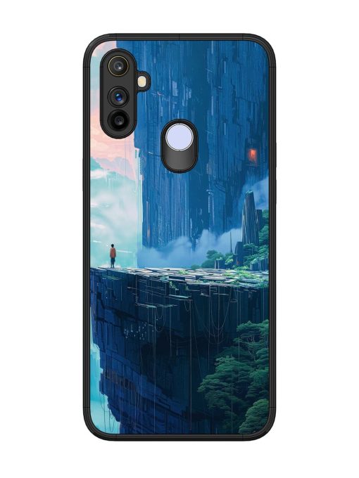 Solitude In The Sky Glossy Soft Edge Case for Realme Narzo 10A