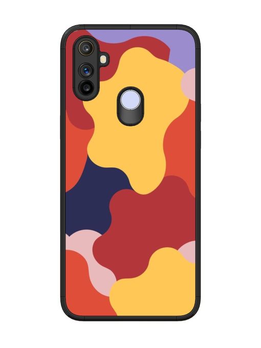 Gooey Color Chaos Glossy Soft Edge Case for Realme Narzo 10A