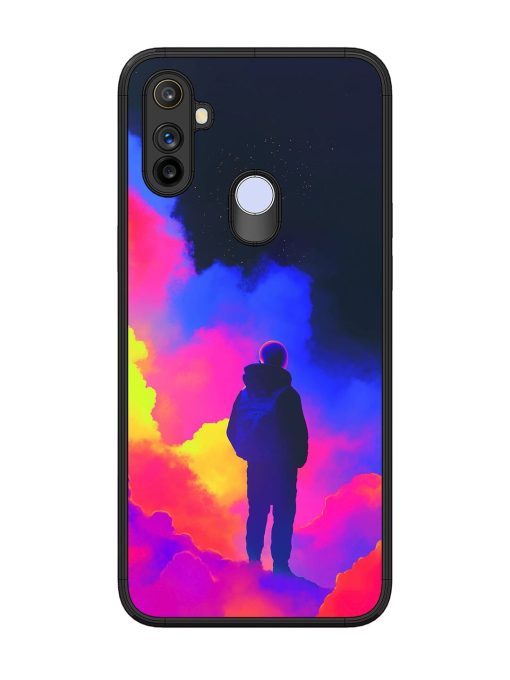 Cosmic Wanderer Glossy Soft Edge Case for Realme Narzo 10A