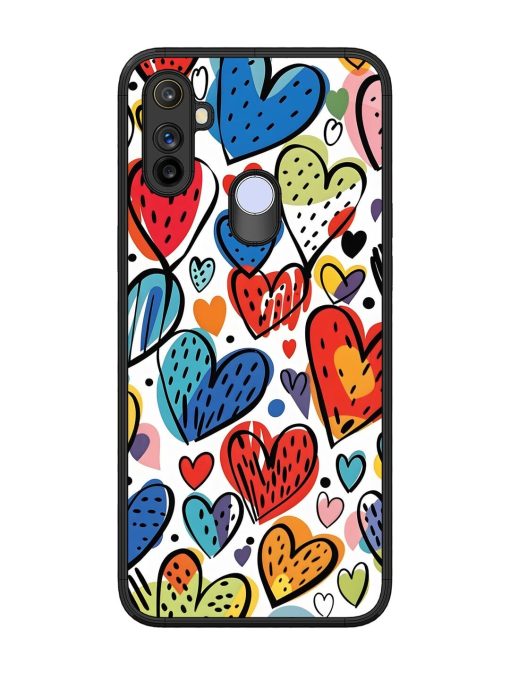 Heartfelt Harmony Glossy Soft Edge Case for Realme Narzo 10A