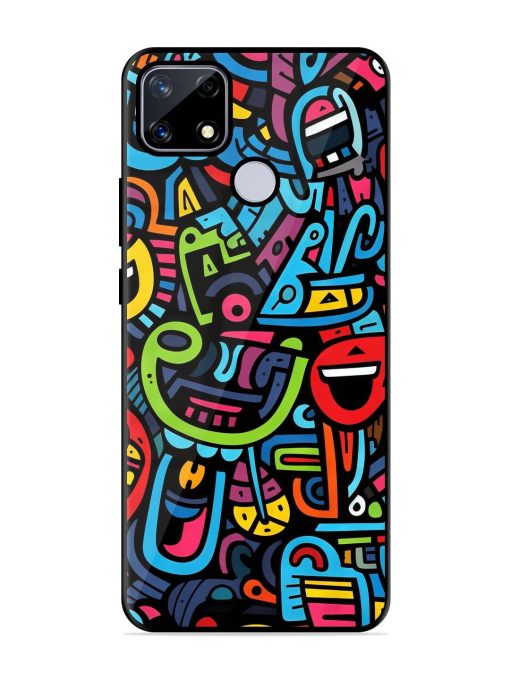 Doodlephoria Glossy Soft Edge Case for Realme Narzo 20 Chachhi