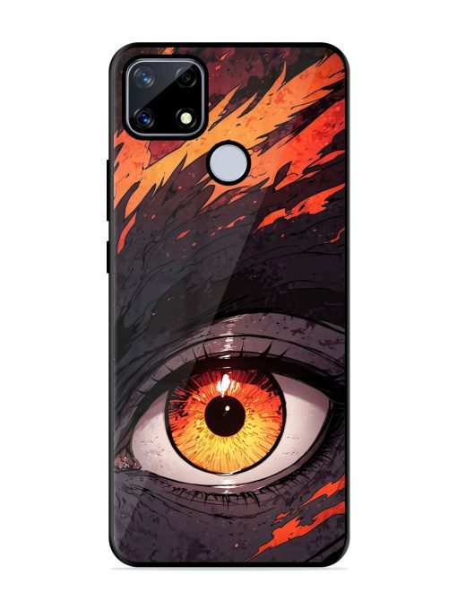 Inferno Gaze Glossy Soft Edge Case for Realme Narzo 20 Chachhi