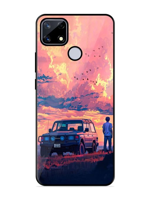 Solitude'S Horizon Glossy Soft Edge Case for Realme Narzo 20 Chachhi