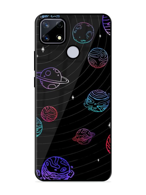 Cosmic Ballet Glossy Soft Edge Case for Realme Narzo 20 Chachhi