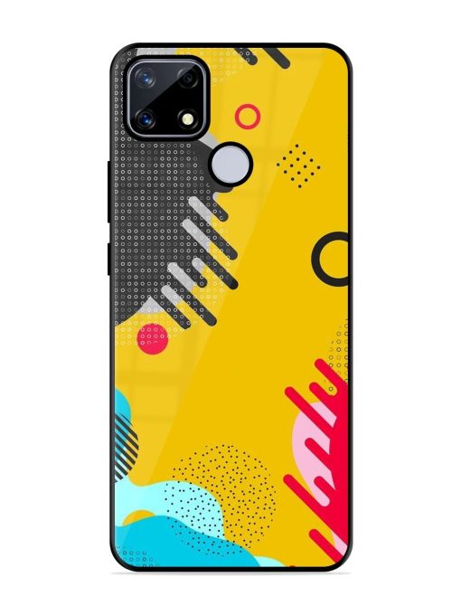 Neon Pop Glossy Soft Edge Case for Realme Narzo 20 Chachhi