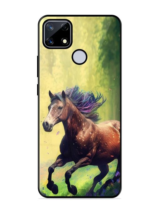 Enchanted Gallop Glossy Soft Edge Case for Realme Narzo 20