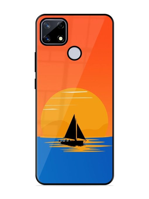 Sunset Sail Glossy Soft Edge Case for Realme Narzo 20 Chachhi