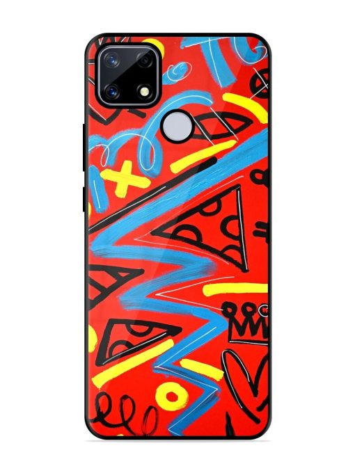 Groovy Garden Glossy Soft Edge Case for Realme Narzo 20 Chachhi