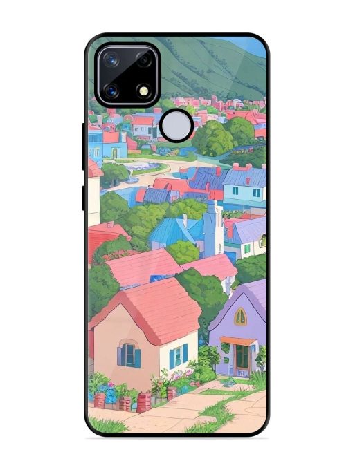 Pastel Paradise Glossy Soft Edge Case for Realme Narzo 20 Chachhi