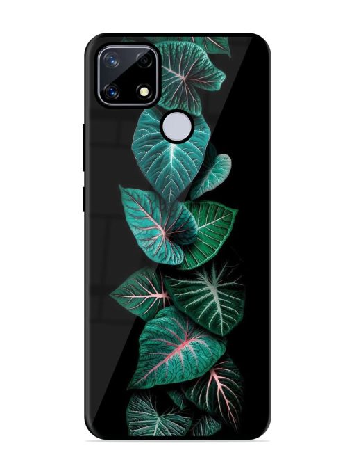 Emerald Elegance Glossy Soft Edge Case for Realme Narzo 20