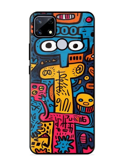 Doodletopia Glossy Soft Edge Case for Realme Narzo 20 Chachhi