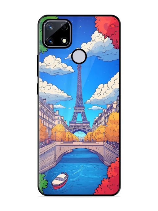 Parisian Panorama Glossy Soft Edge Case for Realme Narzo 20 Chachhi