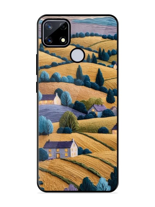 Rolling Hilltop Haven Glossy Soft Edge Case for Realme Narzo 20 Chachhi