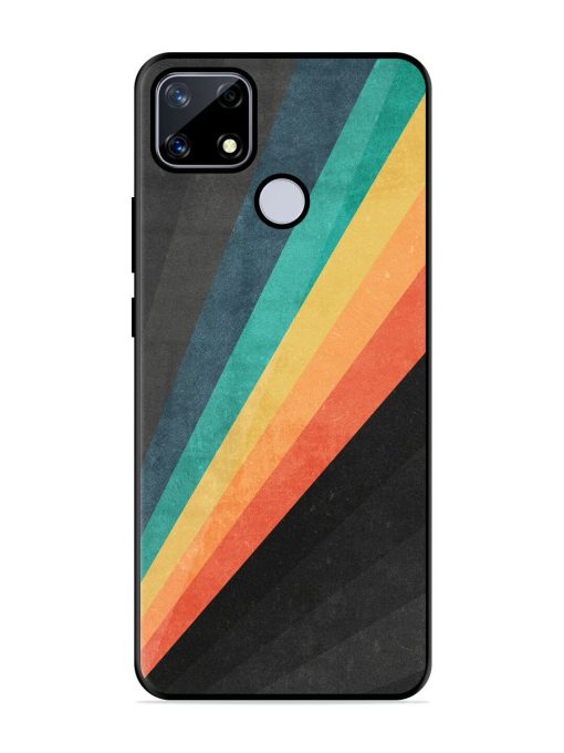 Retro Spectrum Glossy Soft Edge Case for Realme Narzo 20 Chachhi