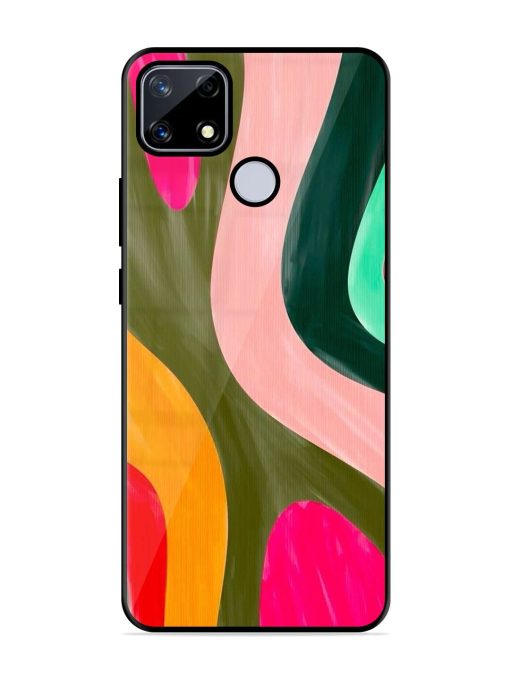 Wavy Wonder Glossy Soft Edge Case for Realme Narzo 20 Chachhi