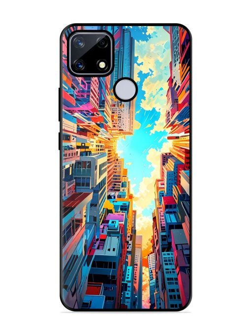 Skyward City Glossy Soft Edge Case for Realme Narzo 20 Chachhi