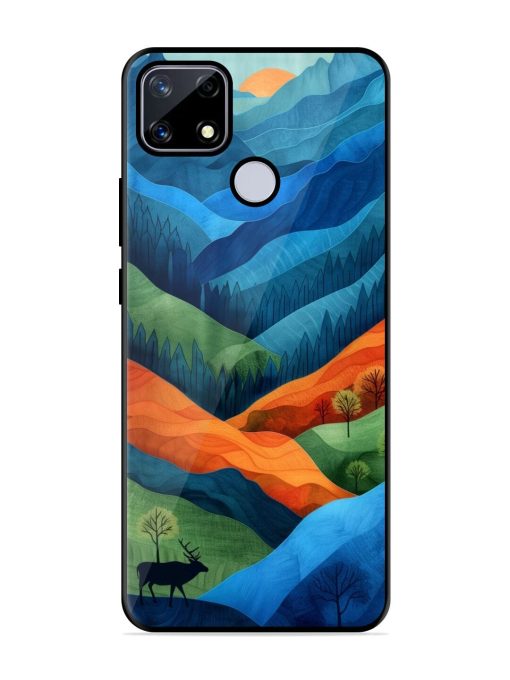 Layers Of The Land Glossy Soft Edge Case for Realme Narzo 20 Chachhi