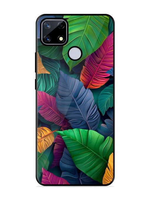 Tropical Tapestry Glossy Soft Edge Case for Realme Narzo 20 Chachhi