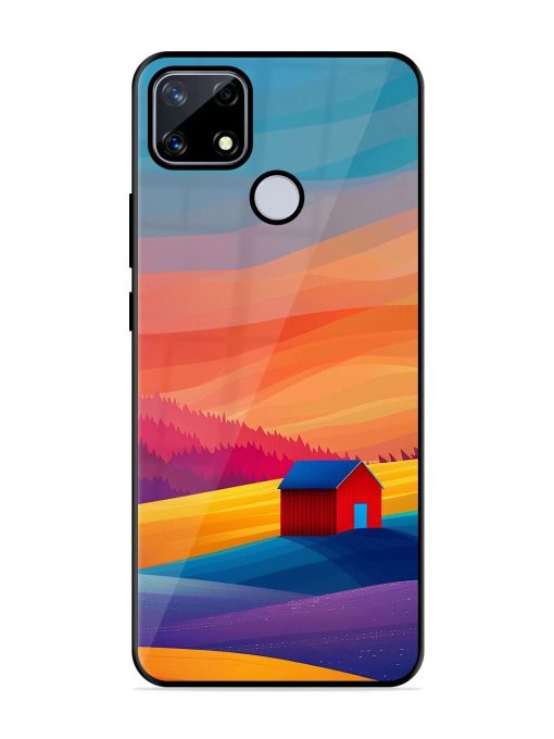 Sunset Solitude Glossy Soft Edge Case for Realme Narzo 20 Chachhi