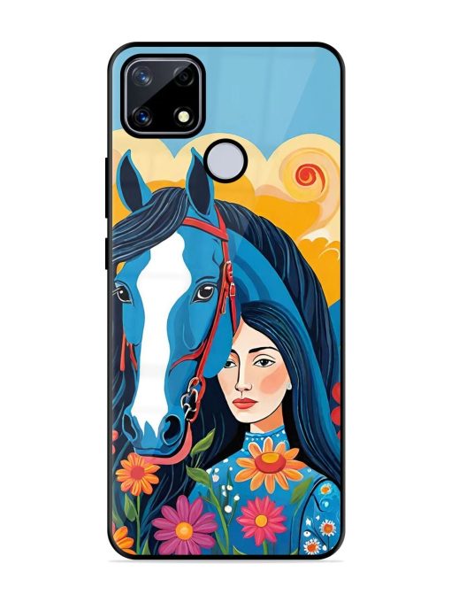 Equine Enchantment Glossy Soft Edge Case for Realme Narzo 20 Chachhi