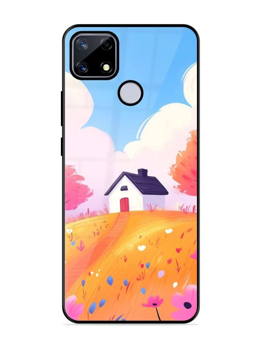 Hilltop Haven Glossy Soft Edge Case for Realme Narzo 20 Chachhi