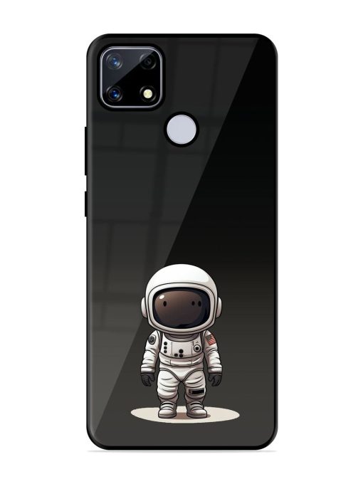 Neon Astronaut Glossy Soft Edge Case for Realme Narzo 20 Chachhi