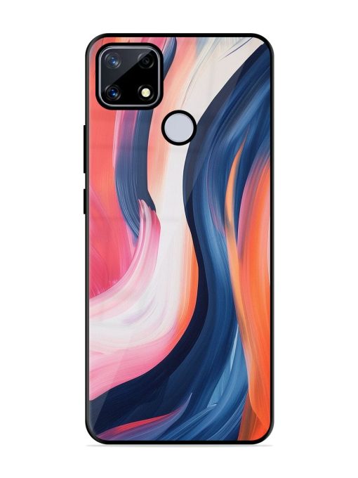 Whirling Hues Glossy Soft Edge Case for Realme Narzo 20 Chachhi