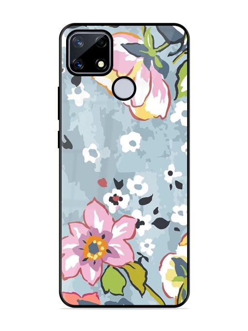 Floral Fantasy Glossy Soft Edge Case for Realme Narzo 20 Chachhi