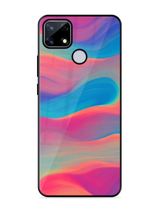 Wavy Wonder Glossy Soft Edge Case for Realme Narzo 20 Chachhi