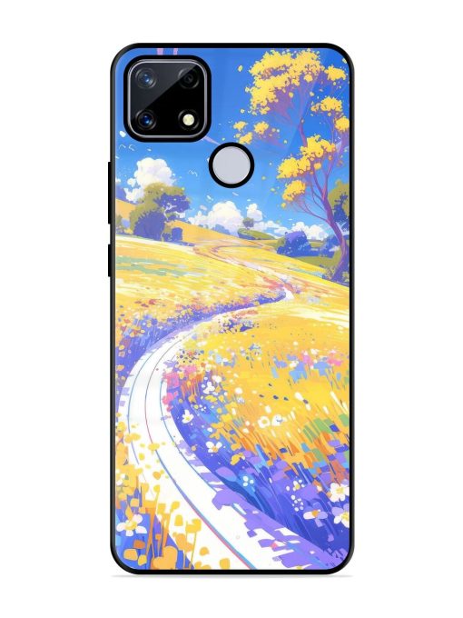 Vibrant Spring Meadow Glossy Soft Edge Case for Realme Narzo 20 Chachhi