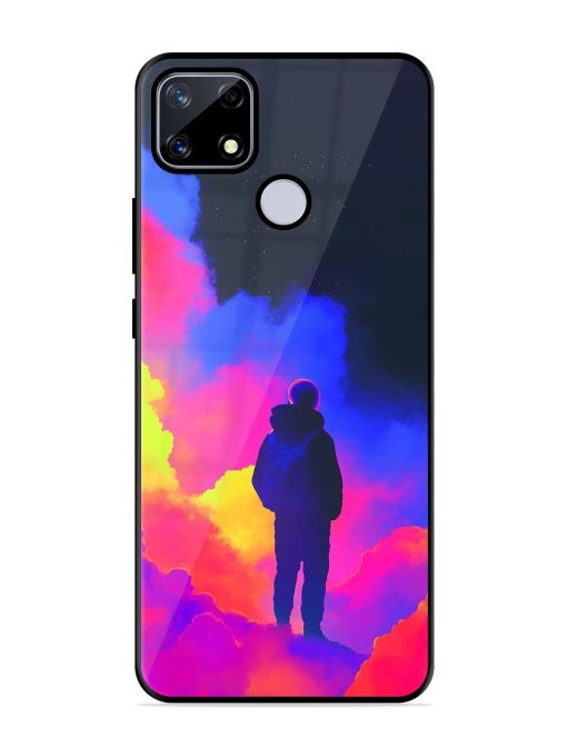 Cosmic Wanderer Glossy Soft Edge Case for Realme Narzo 20 Chachhi