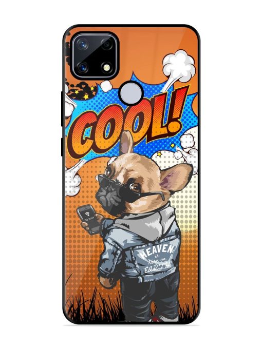 Cool Pup Glossy Soft Edge Case for Realme Narzo 20 Chachhi