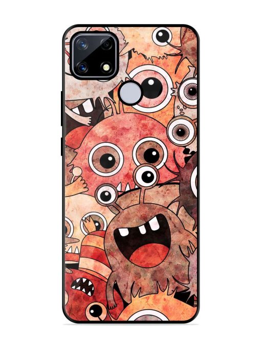 Monster Mash Glossy Soft Edge Case for Realme Narzo 20 Chachhi