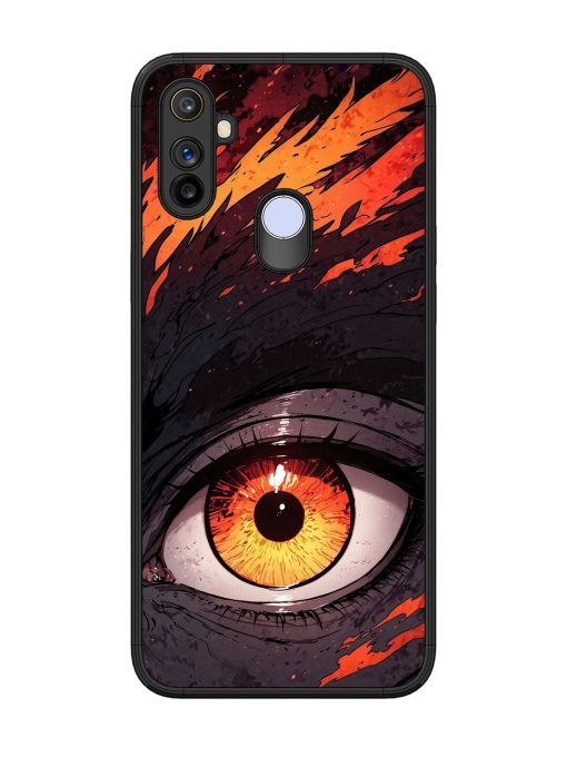 Inferno Gaze Glossy Soft Edge Case for Realme Narzo 20A Chachhi