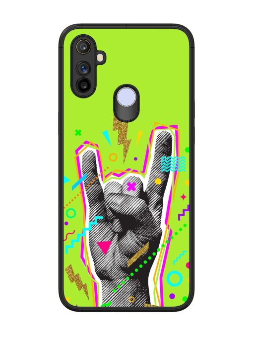 Neon Rock Glossy Soft Edge Case for Realme Narzo 20A Chachhi